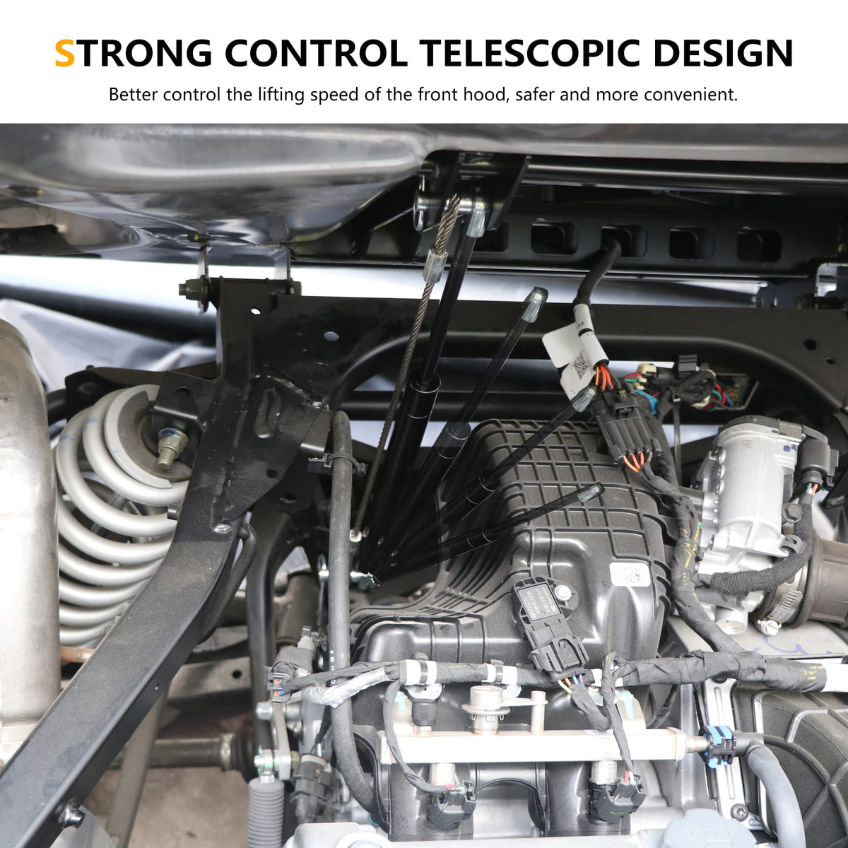 RERPRO close-up of seamless piston rod demonstrating smooth operation and durability