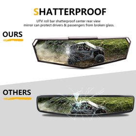 RERPRO convex mirror angle showing expanded rear visibility benefit