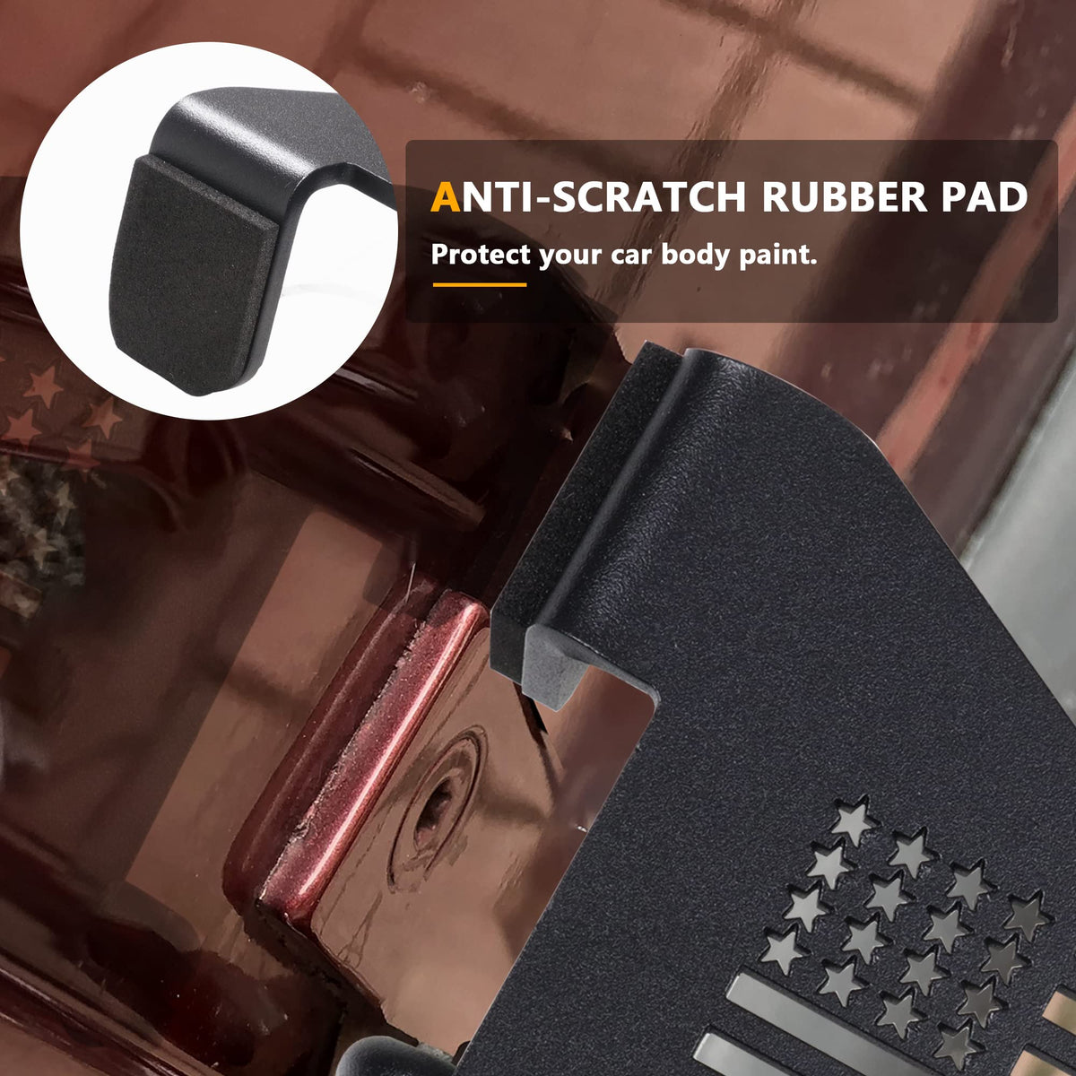 RERPRO side profile showing anti-slip bend for secure foot placement