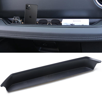 RERPRO tray front view installed in Jeep Wrangler JL showing added storage convenience
