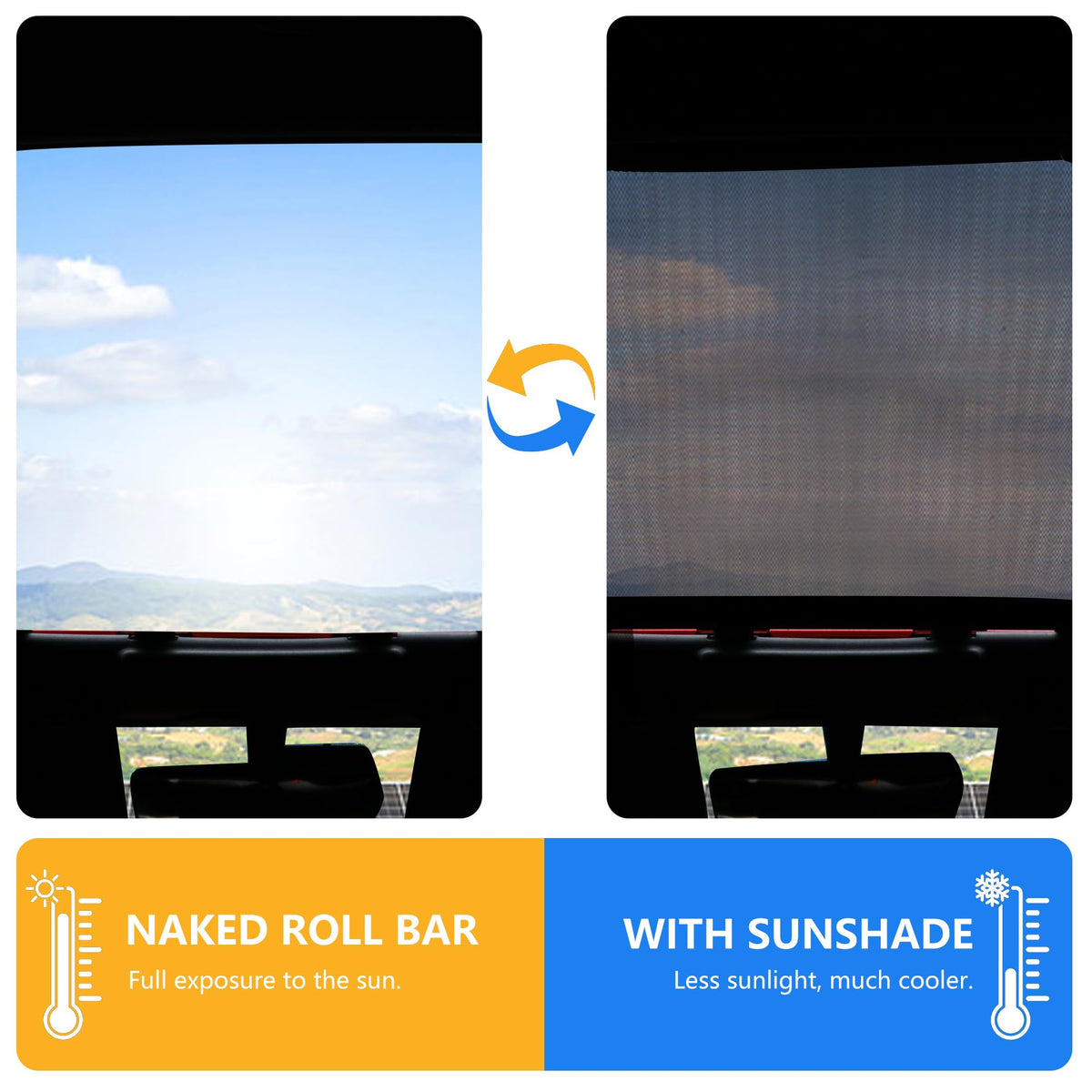 RERPRO breathable mesh texture blocking sun while allowing airflow benefit
