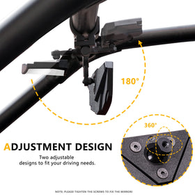 RERPRO mounting bracket closeup showing heavy-duty aluminum strength