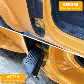 RERPRO close-up of peg platform texture providing traction and secure foot contact