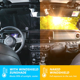 RERPRO sun shade folded compact for easy storage and quick deployment