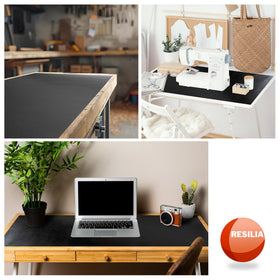 resilia mat size on workbench illustrating full-length protection benefit