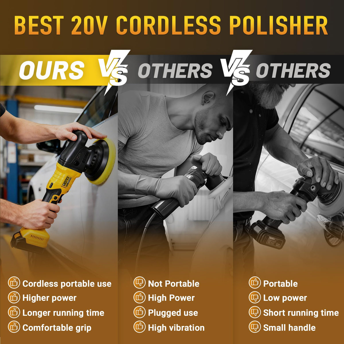 Restick polisher packaging label showing compatibility and product information