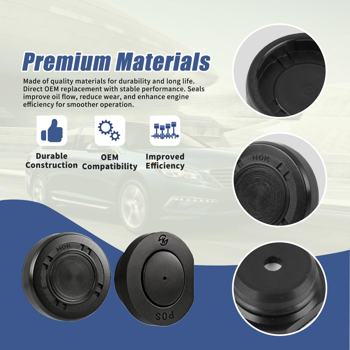 Retepif back label with part numbers to confirm compatibility and correct selection