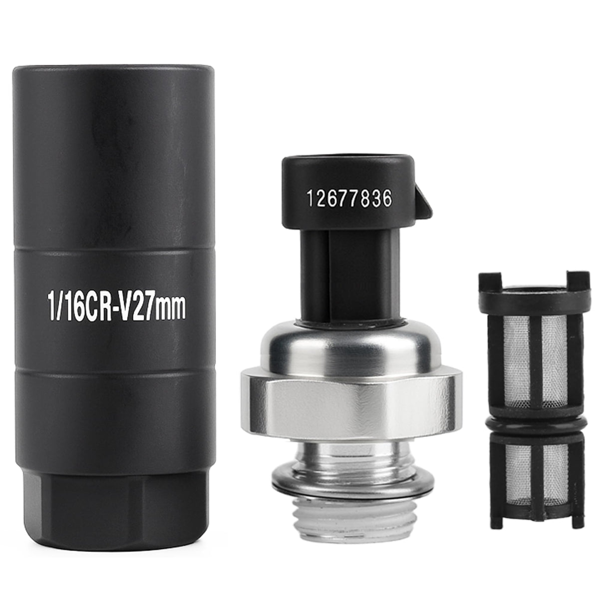 RETOMEY front view of oil pressure sensor showing fit and ready to replace OEM