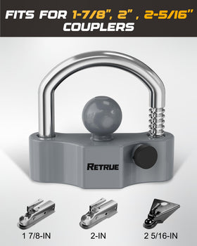 RETRUE rustproof finish detail protecting lock against weather corrosion