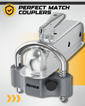 RETRUE lock beside ruler to display size and clear fit comparison benefit