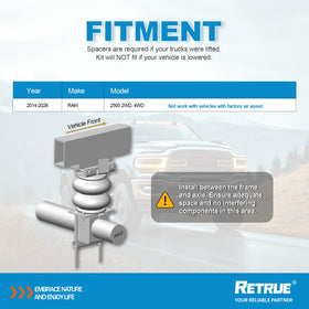 RETRUE close-up of air bag texture highlighting robust material and leak resistance