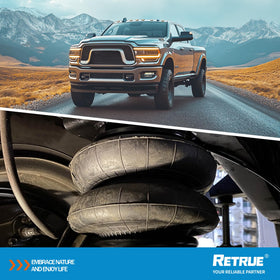 RETRUE packaging and instruction manual showing complete kit and easy guidance