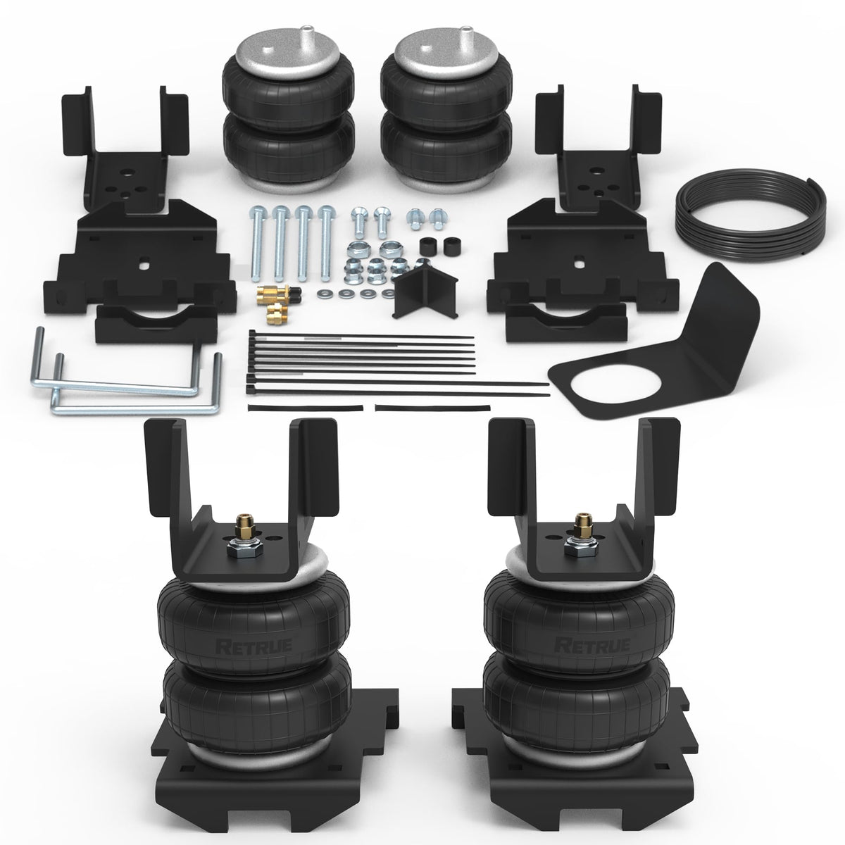 RETRUE front packaging showing full kit and clear labeling for faster install