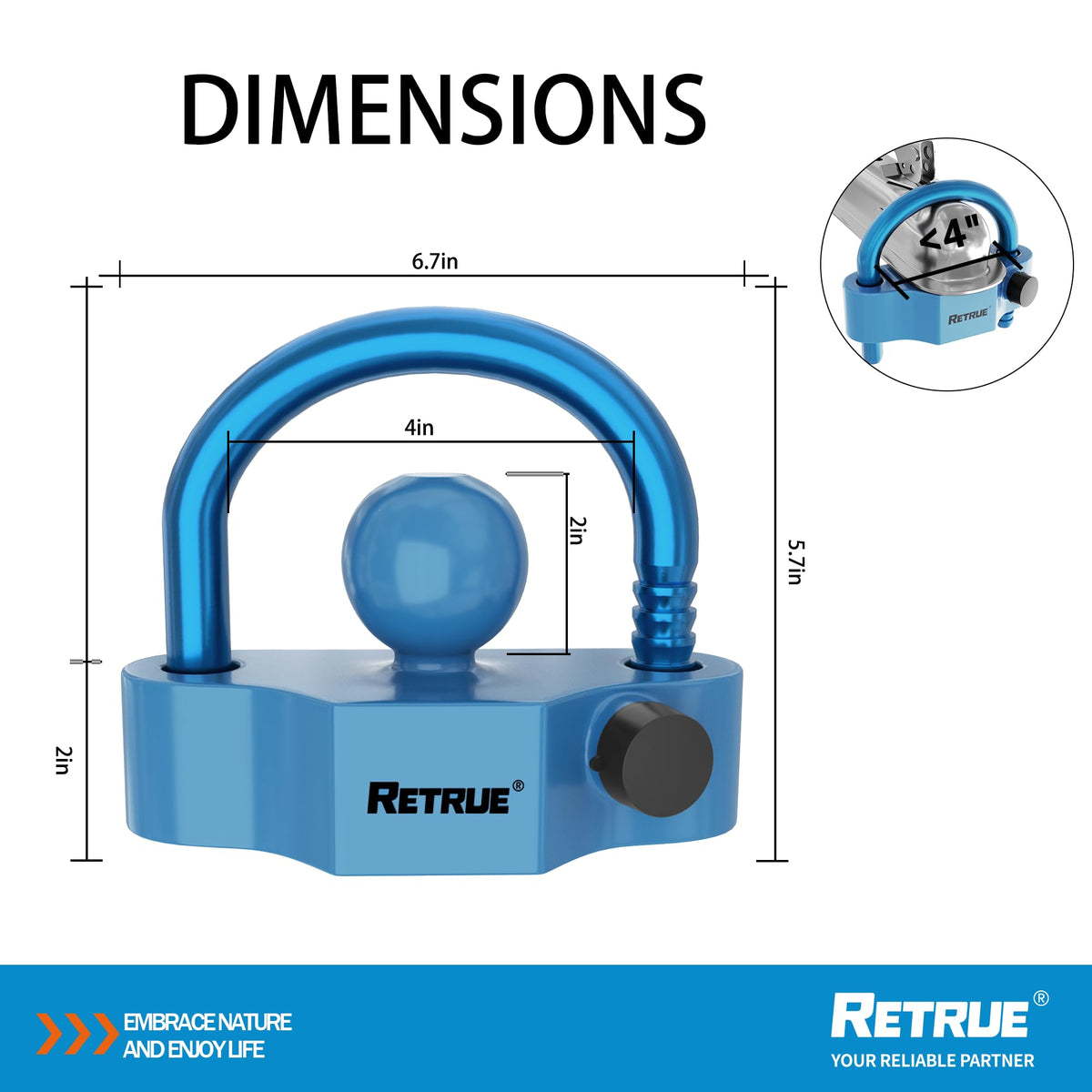 RETRUE close-up of upgraded lock cylinder showing complex mechanism and improved pick resistance