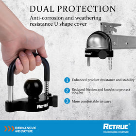 RETRUE side profile showing 11 adjustable positions for precise fit