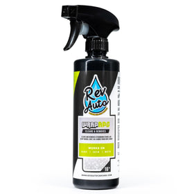 Rev Auto front label showing product name and volume, clear branding and benefits