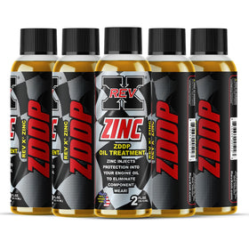 REV X bottle front packaging showing product and quick dosing benefit