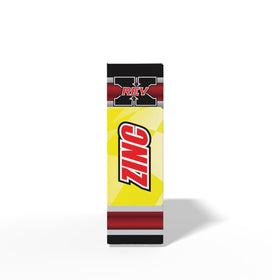 REV X mixing additive into oil showing easy blend and restored protection