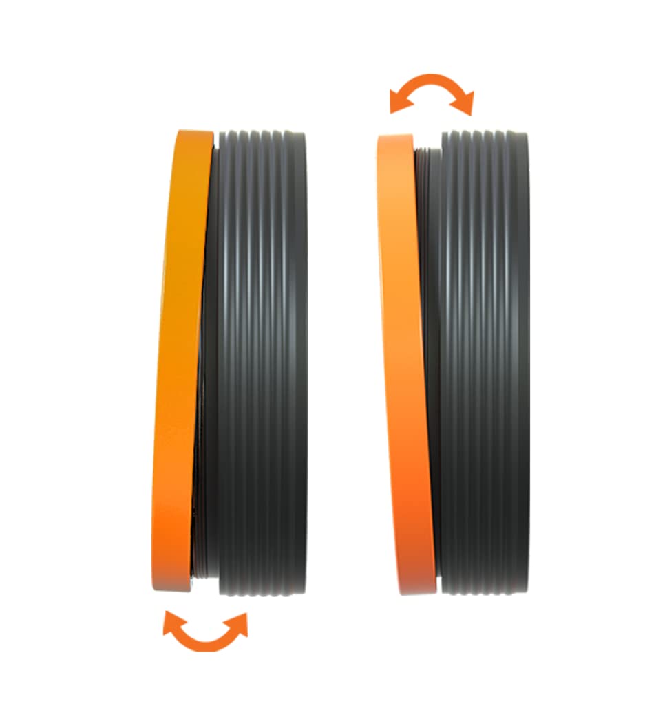REVHD material and part marking label on RM-D02 for quick identification