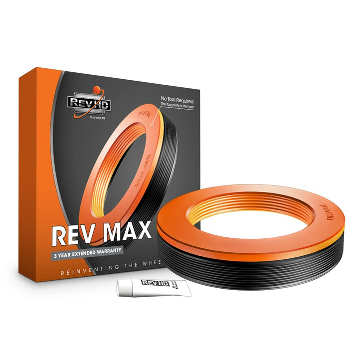 REVHD RM-T03 front view showing full seal face and fit benefits