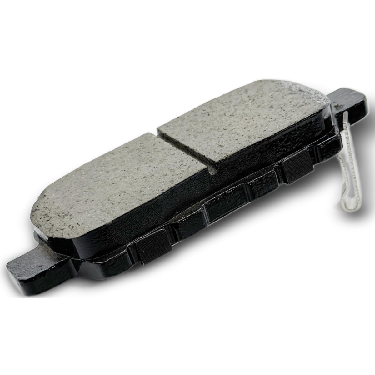 RevivaParts backing plate and shim detail showing noise-reduction benefit