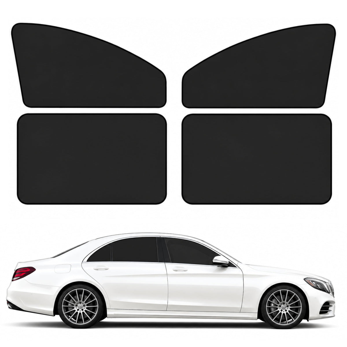 RevLux front panel full view showing complete blackout and neat edges for privacy