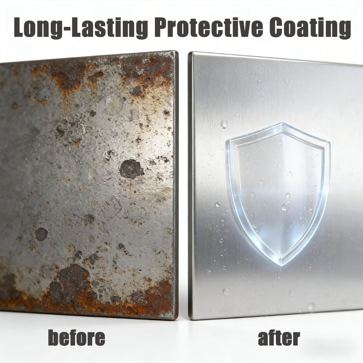 Rewjug sprayed on a rusted bolt demonstrating fast rust loosening and penetration