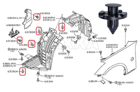 Rexka clips laid out with trim tool illustrating easy DIY repair and faster reinstallations