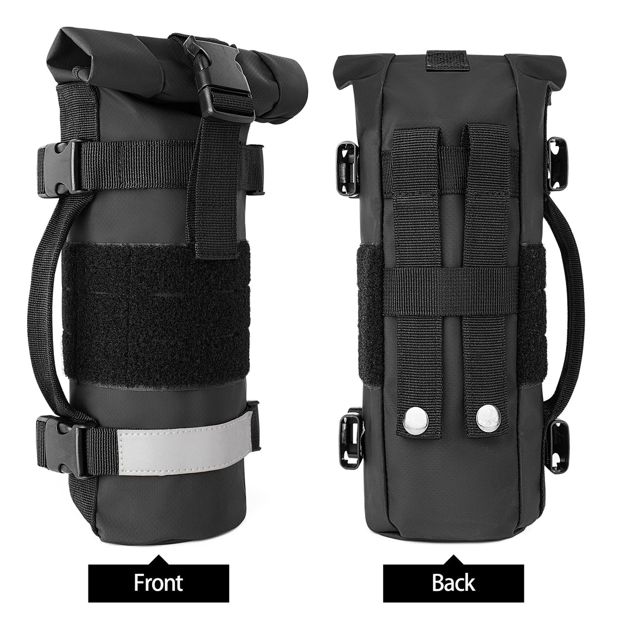 Rexmica detail of MOLLE straps and buckles for secure mounting