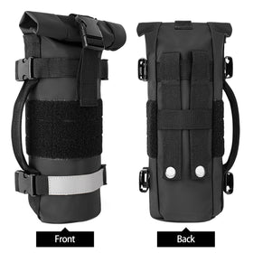Rexmica detail of MOLLE straps and buckles for secure mounting