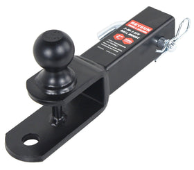 REYSUN front view of assembled 3-in-1 hitch showing complete unit and finish, durable