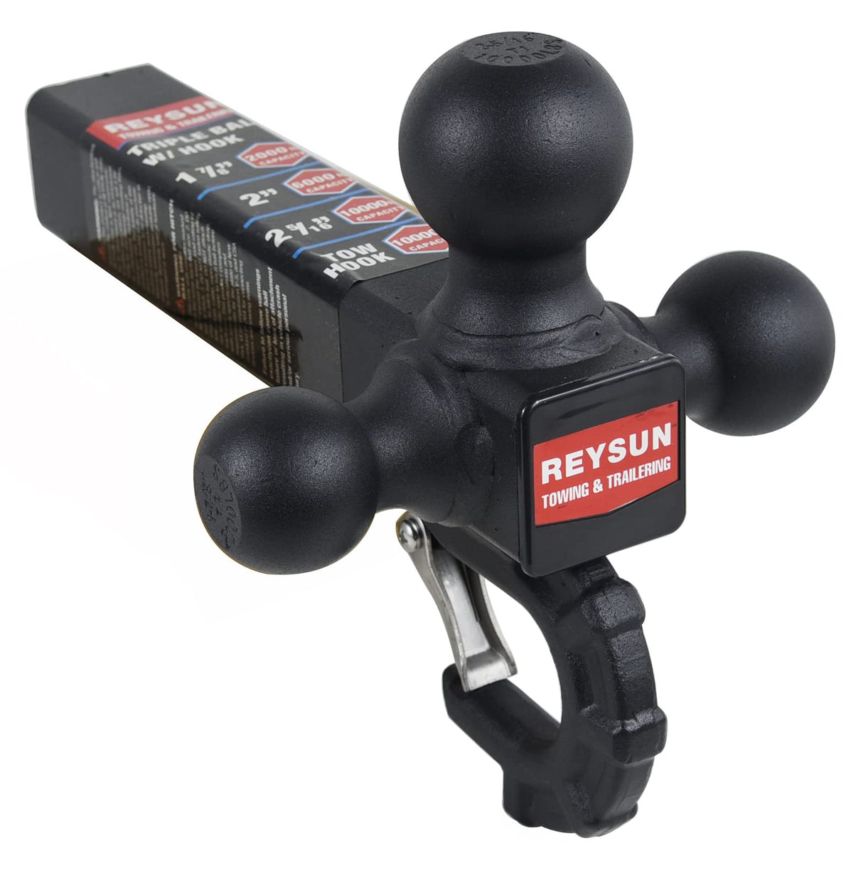 REYSUN matt black finish texture on mount, corrosion resistance benefit