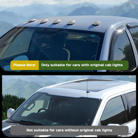 R&F Auto cab light under water spray illustrating IP67 weatherproof protection