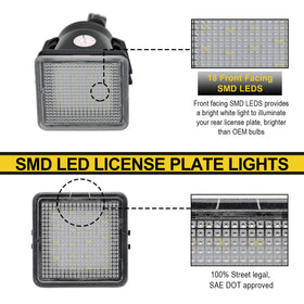 R&F Auto installed on Tacoma demonstrating improved plate visibility