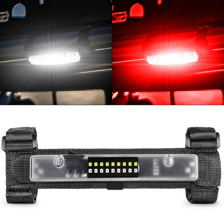 Rfroad Lighting dome light front view showing compact design and easy switch for quick illumination