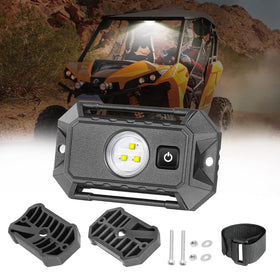 Rfroad Lighting dome light front view showing compact design and bright output