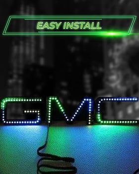 RGB Halo Kits smartphone app controlling colors demonstrating convenient control