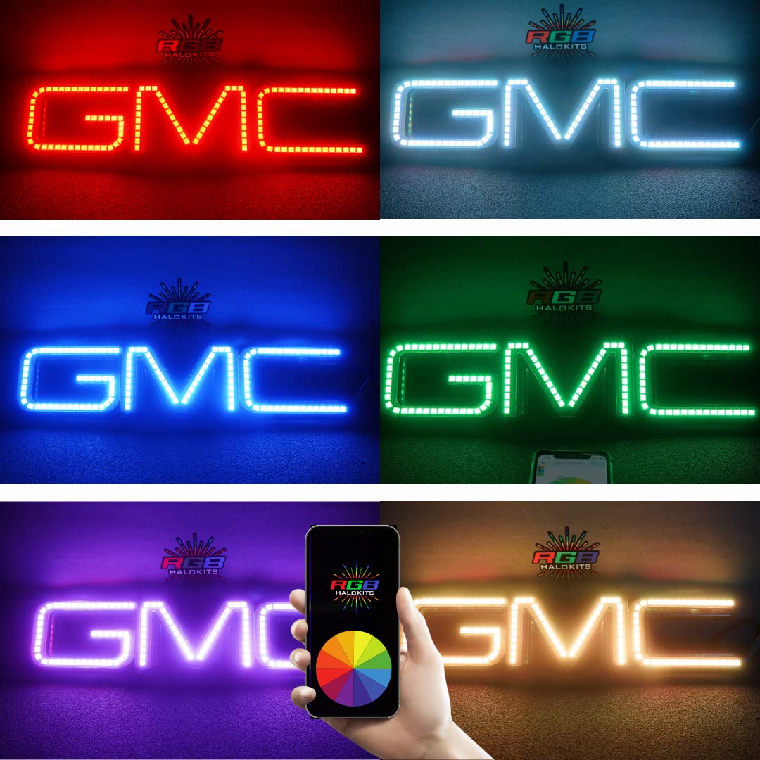 RGB Halo Kits packaging with included remotes and parts for complete kit