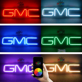 RGB Halo Kits packaging with included remotes and parts for complete kit