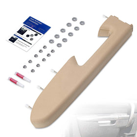 RHAOCZIYAUTO tan front view armrest showing clean replacement and fit
