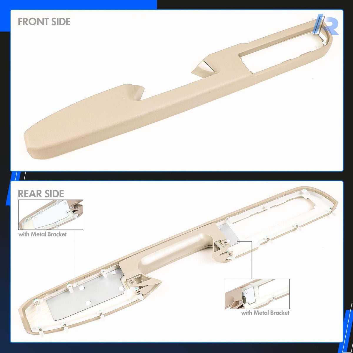 RHAOCZIYAUTO armrest showing handle-above-armrest layout, confirms proper door type