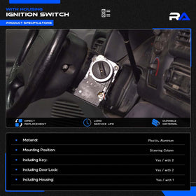RHAOCZIYAUTO assembly shown next to ruler for size and scale verification advantage