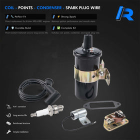 RHAOCZIYAUTO breaker points close-up highlighting precise contact fitment benefit