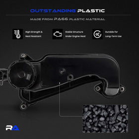 RHAOCZIYAUTO close-up of filter chamber showing separation design and reduced oil carryover