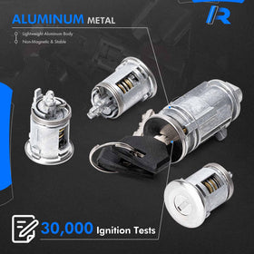 RHAOCZIYAUTO close-up of cylinder tumbler highlighting durable mechanism