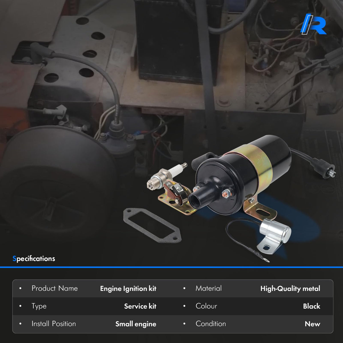 RHAOCZIYAUTO condenser terminal and wire showing secure connection and reduced leakage