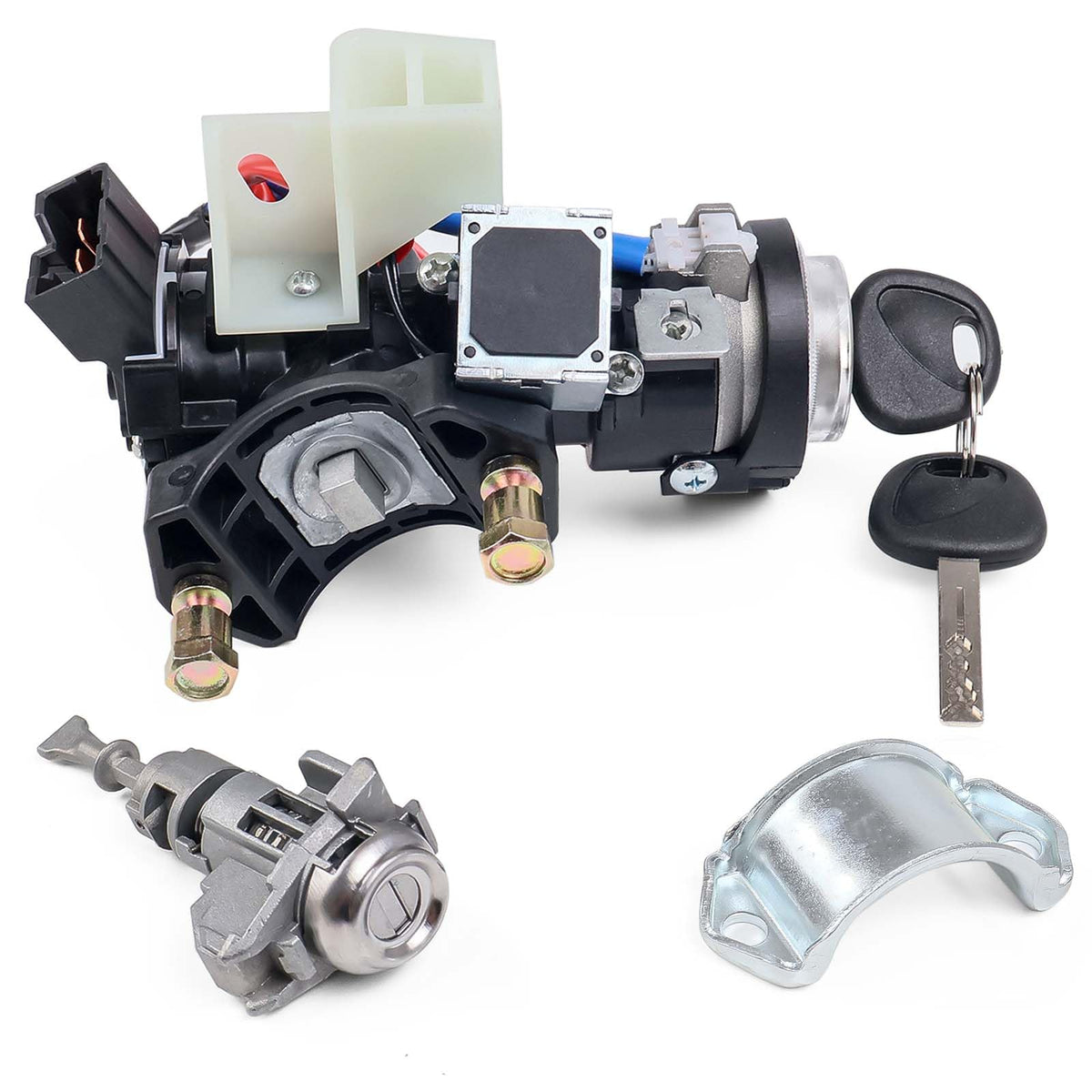 RHAOCZIYAUTO front view of ignition assembly showing full kit and reliable fit