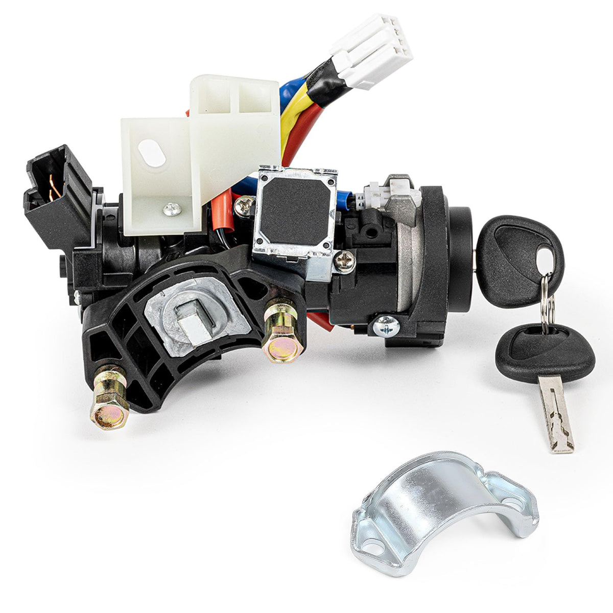 RHAOCZIYAUTO ignition lock front assembly showing fit and secure start