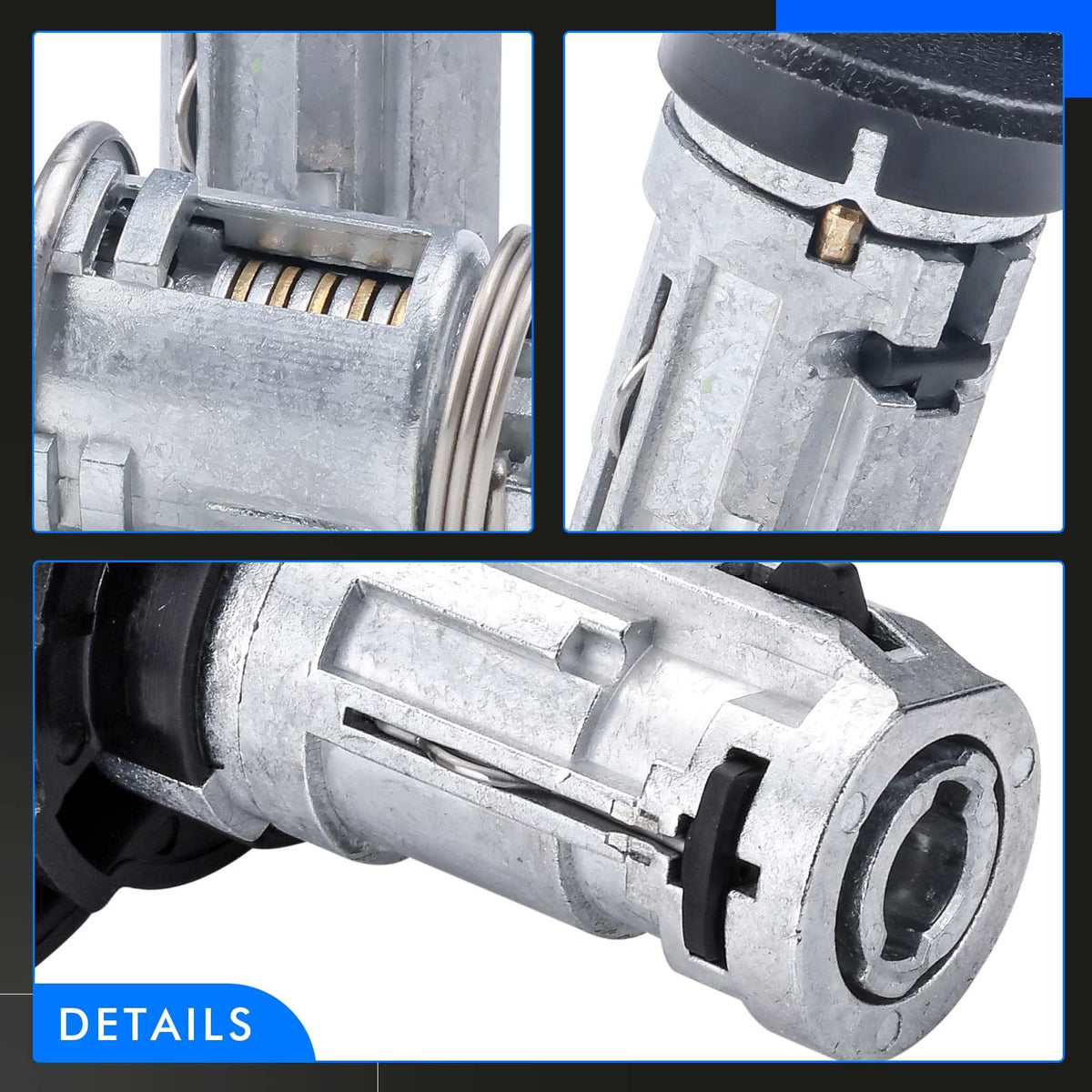RHAOCZIYAUTO ignition cylinder installed in dash restoring original key action