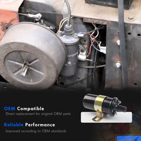 RHAOCZIYAUTO parts installed on Kohler engine demonstrating improved starting reliability